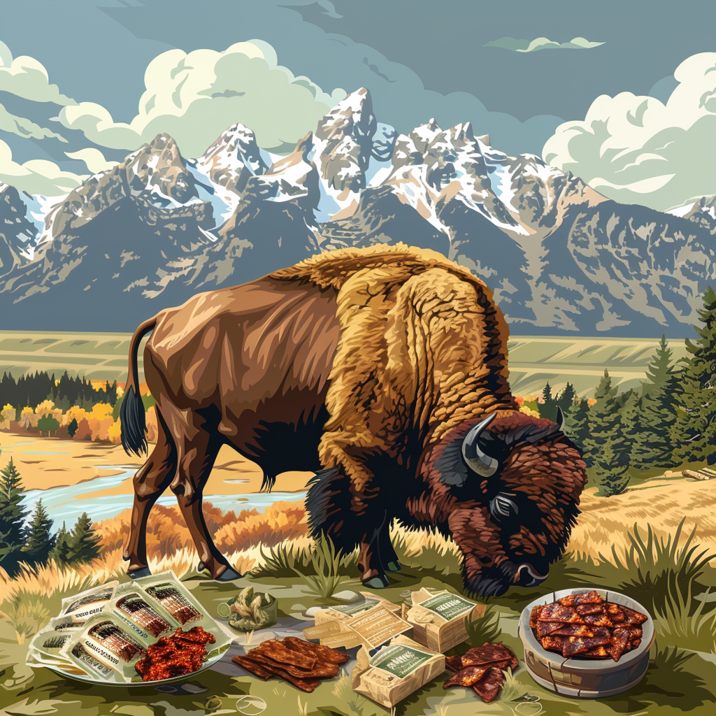 Buffalo Jerky Montana's Wild Flavor Chalet Market's Artisanal