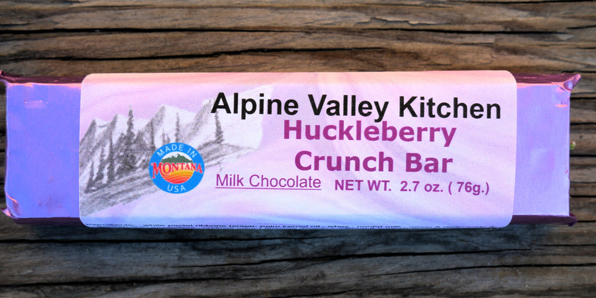 Alpine Valley Kitchen Huckleberry Crunch Bar — ChaletMarket