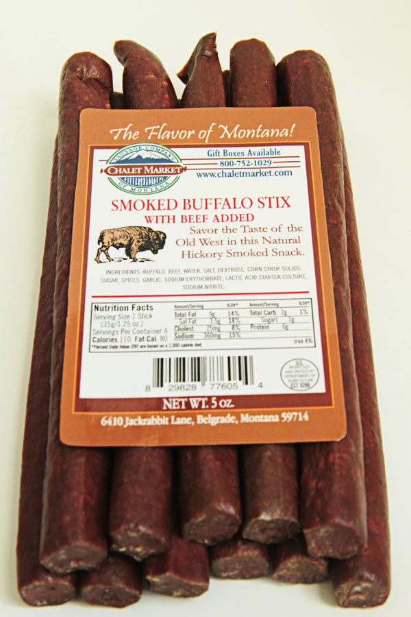 Buffalo Snack Stix with Beef Added