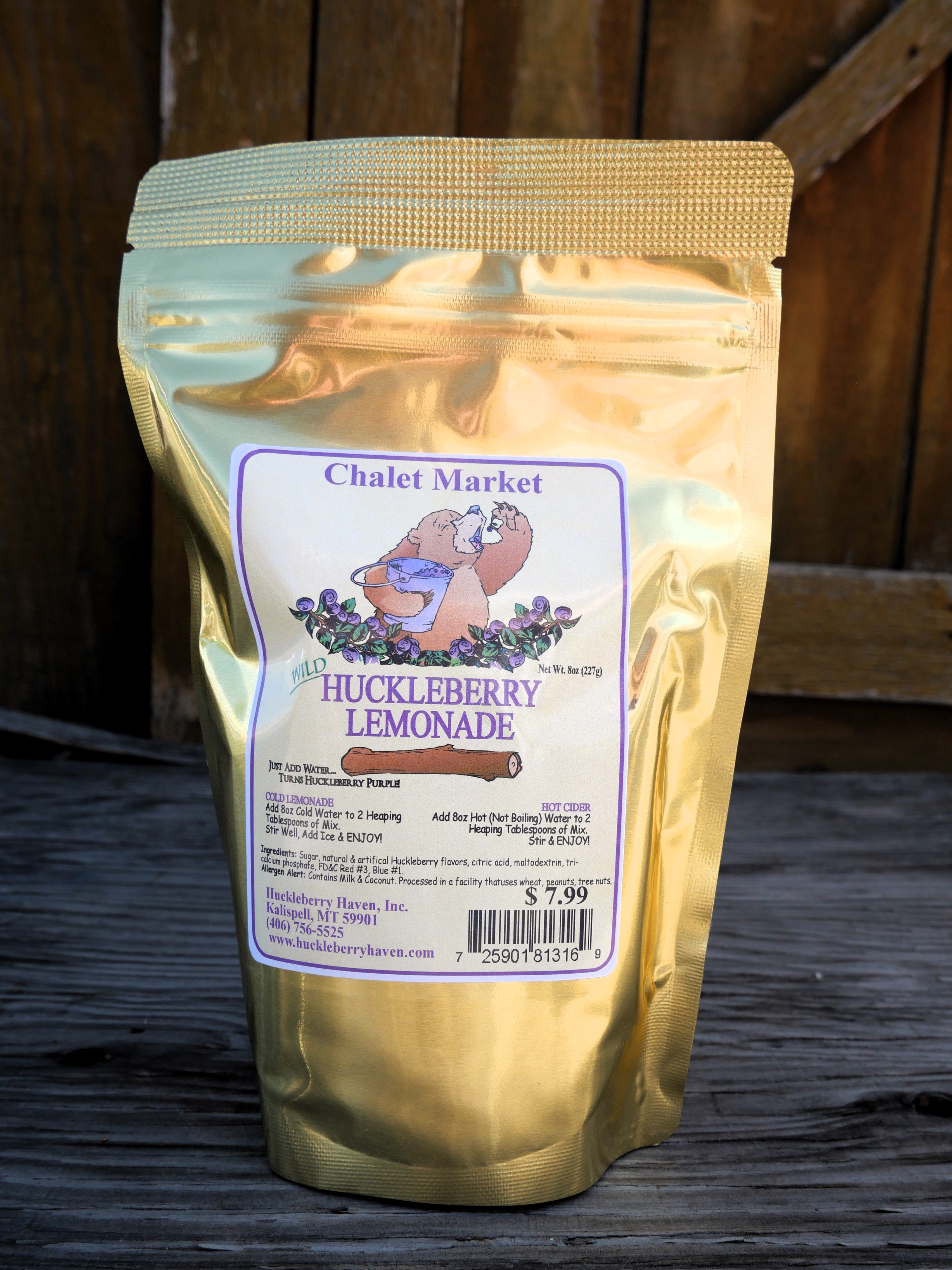 Wild Huckleberry Lemonade