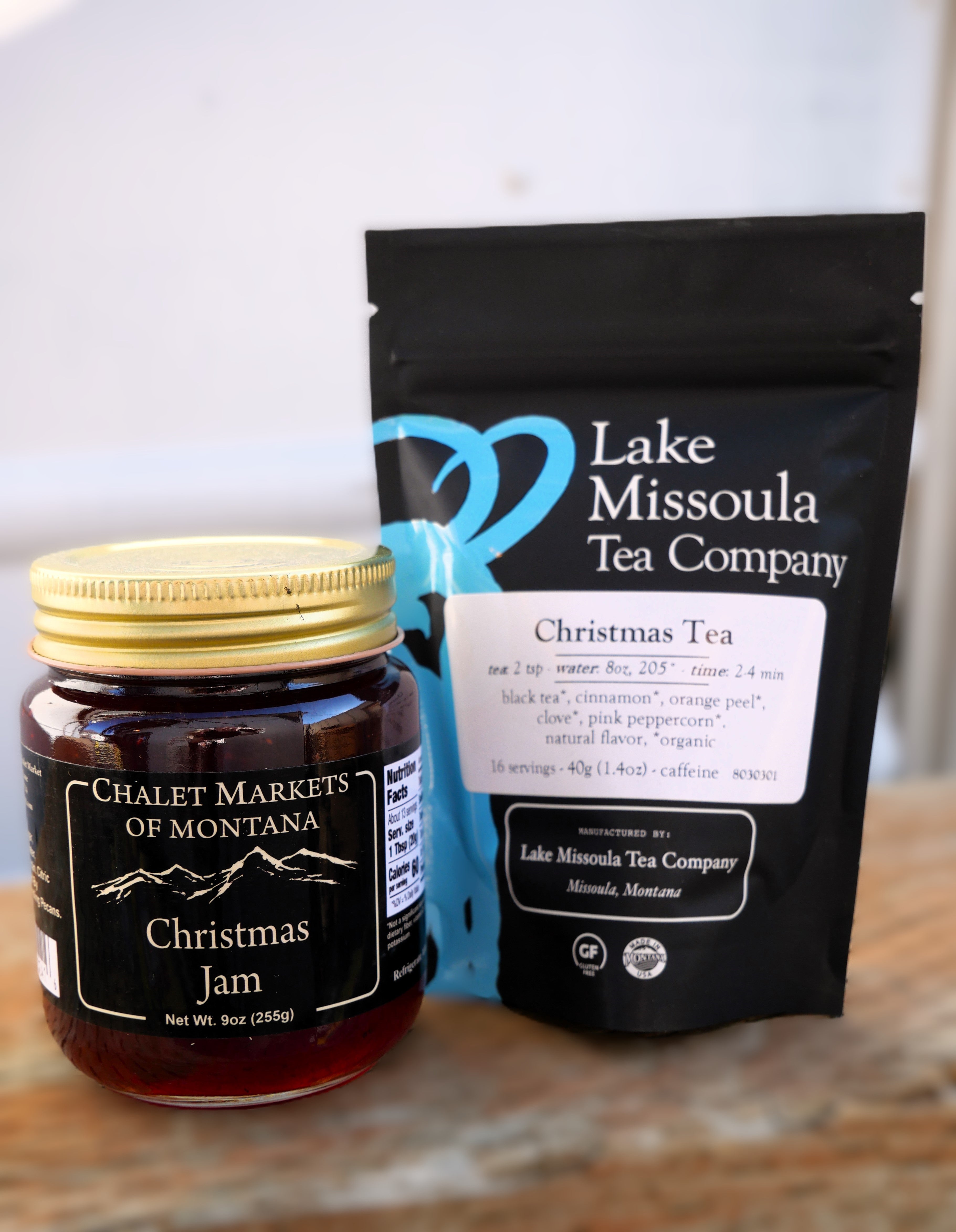 Christmas Tea and Jam Gift Set