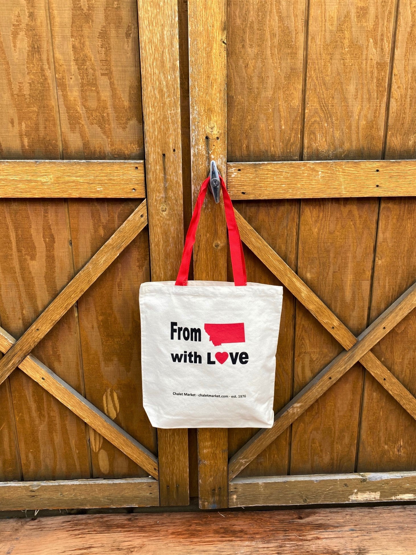 From Montana with Love Tote Bag