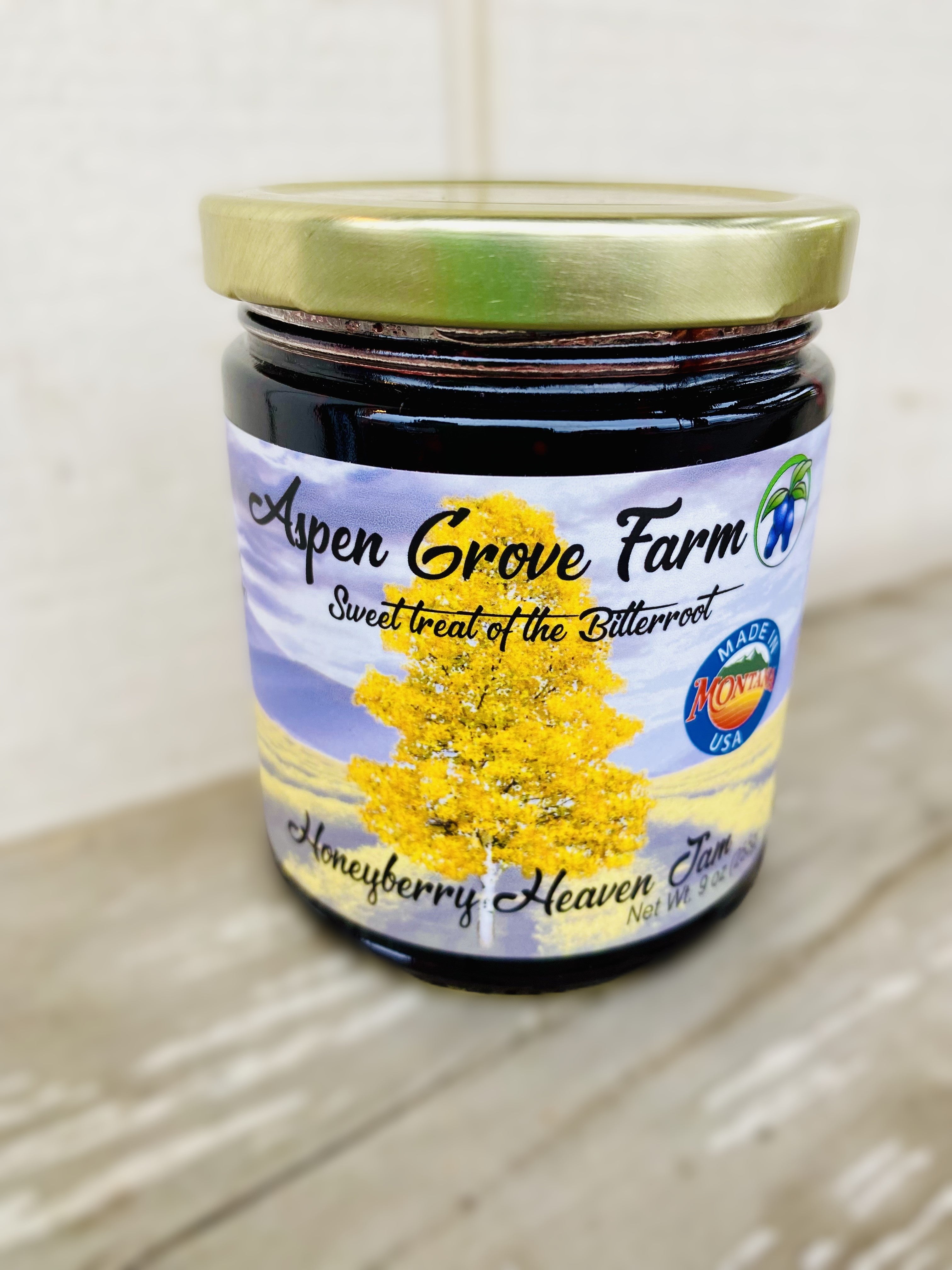 Honeyberry Heaven Jam by Aspen Grove Farm