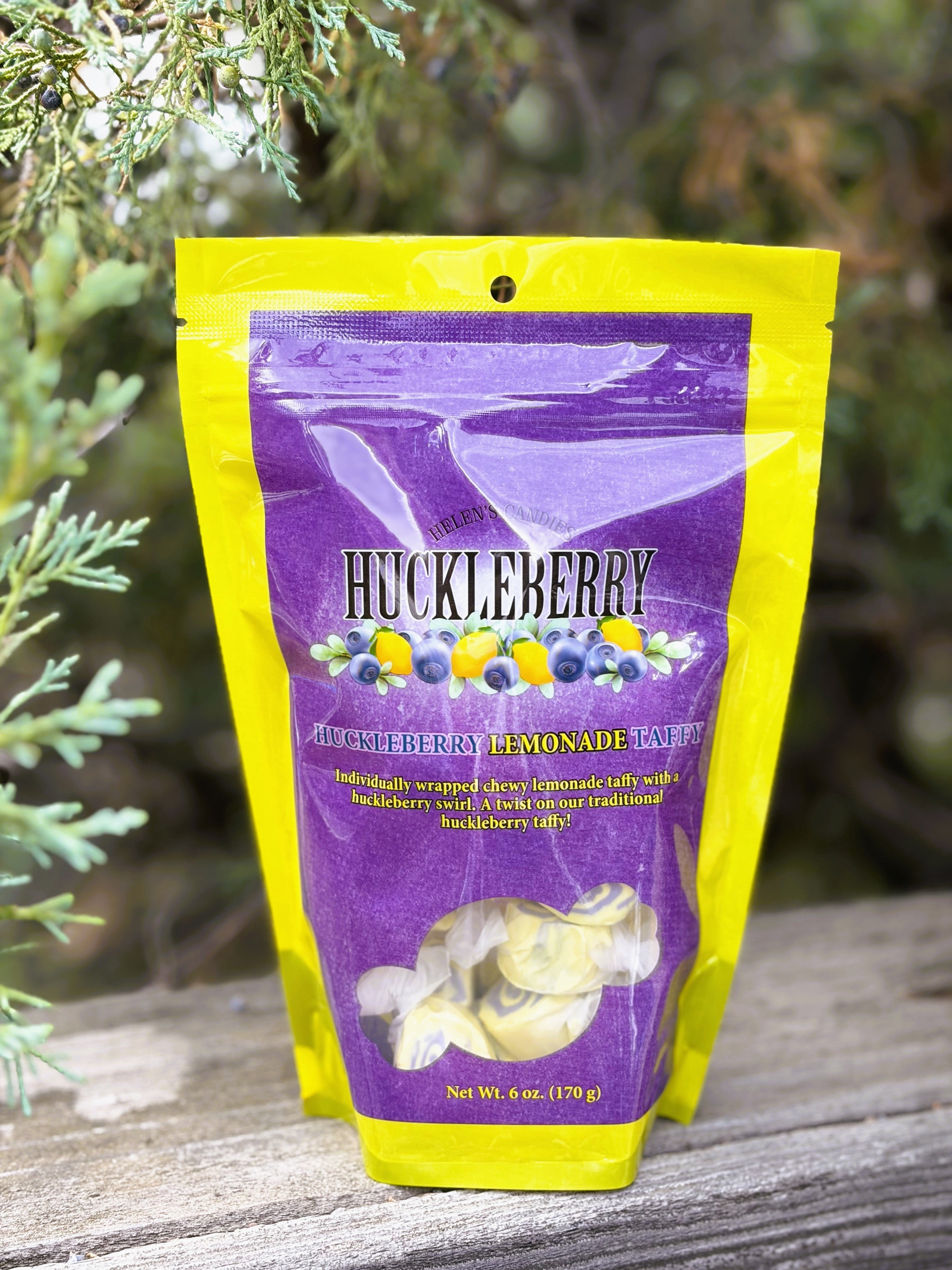 Huckleberry Lemonade Taffy