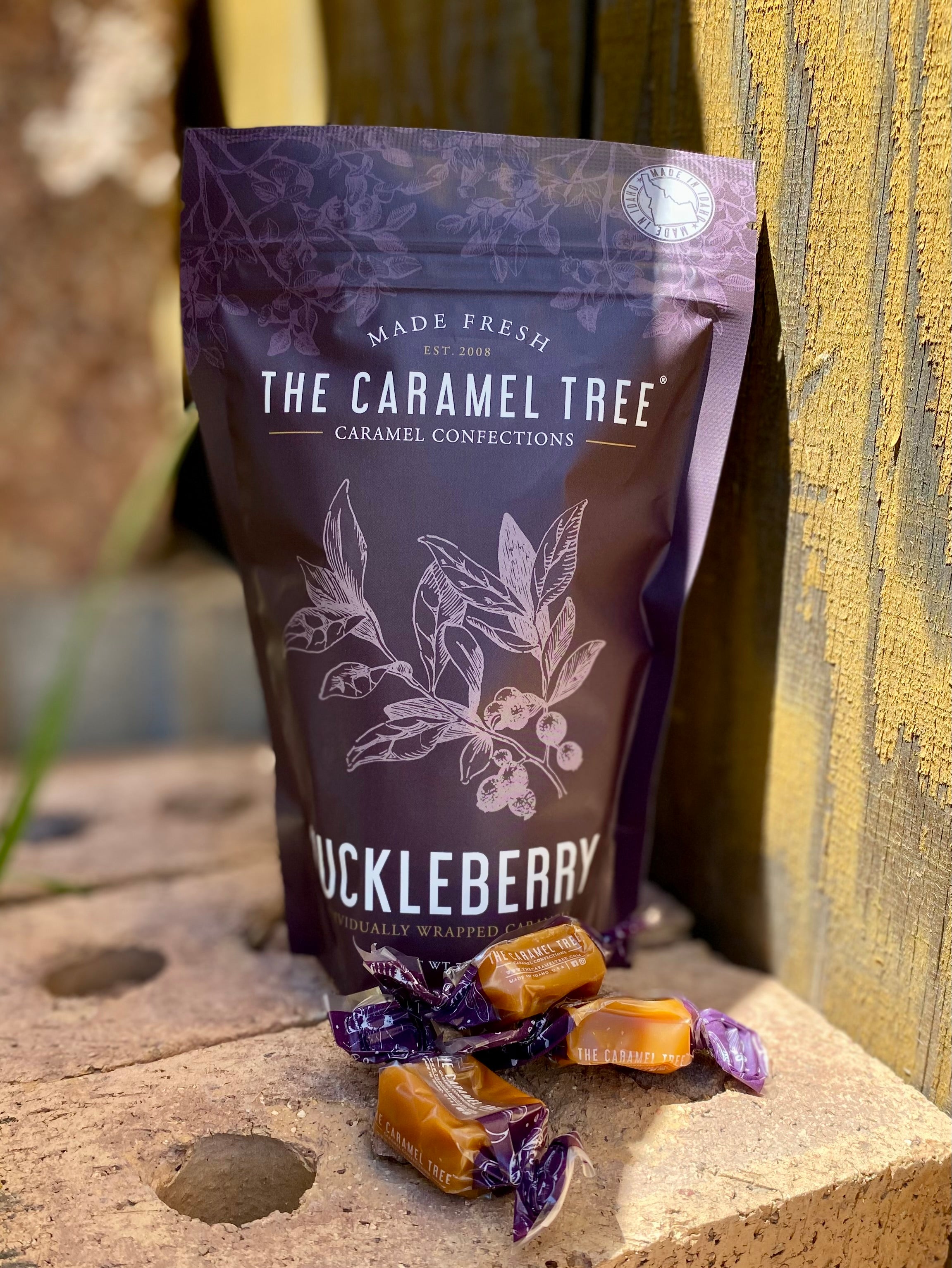 The Caramel Tree Huckleberry Caramels