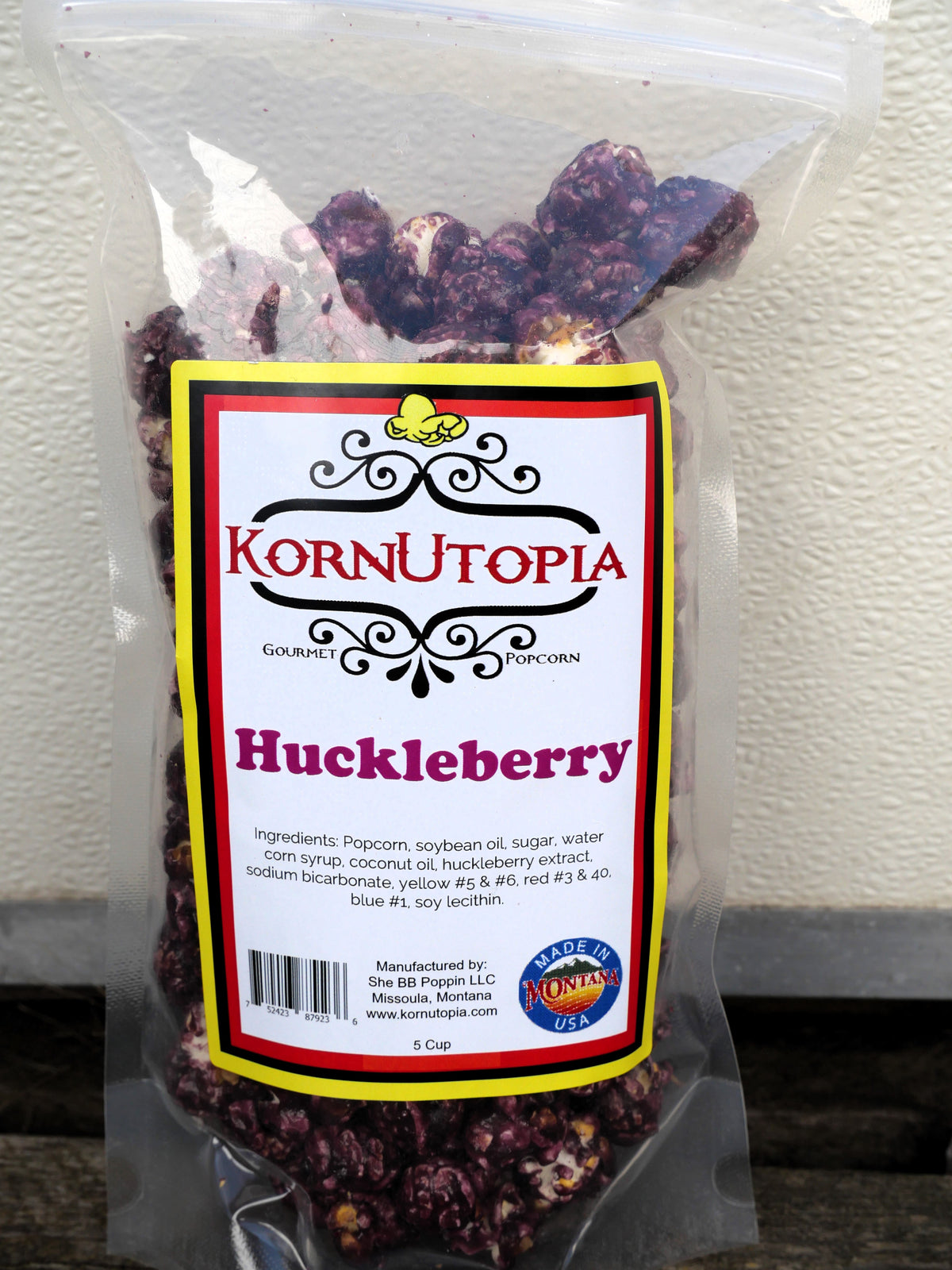 KornUtopia Huckleberry Gourmet Popcorn — ChaletMarket