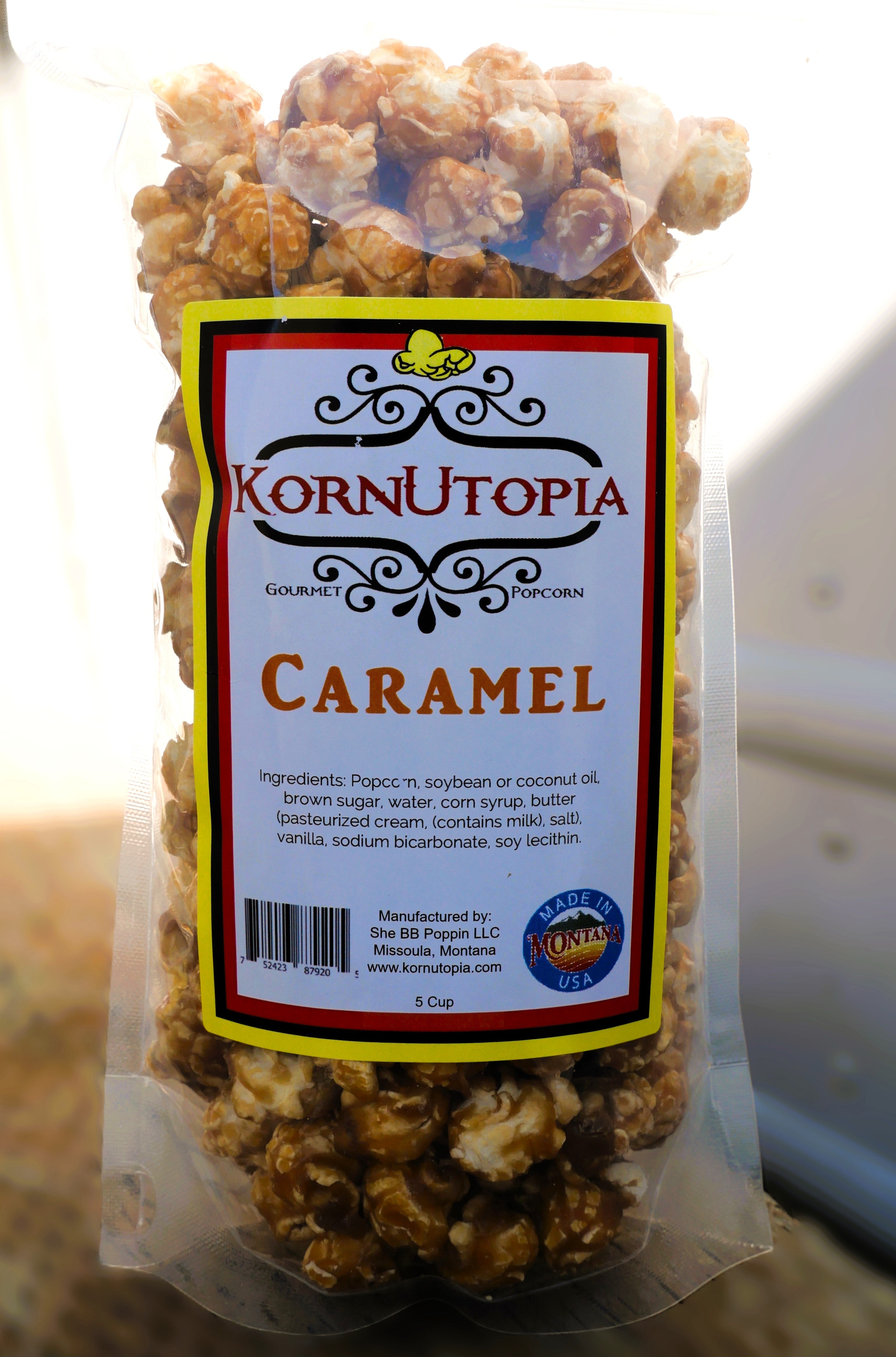 KornUtopia Caramel Gourmet Popcorn