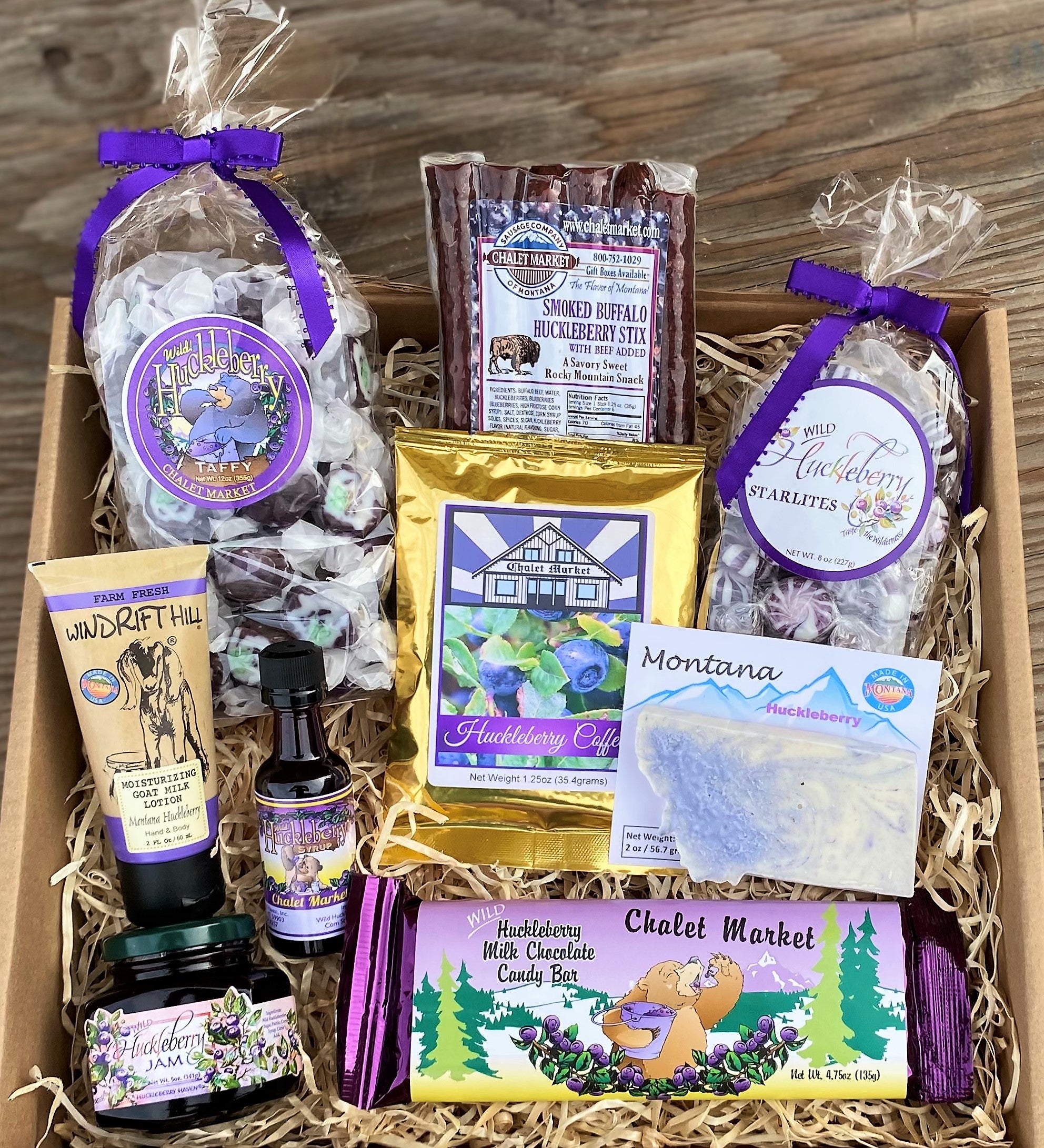 Montana Huckleberry Gift Box #480