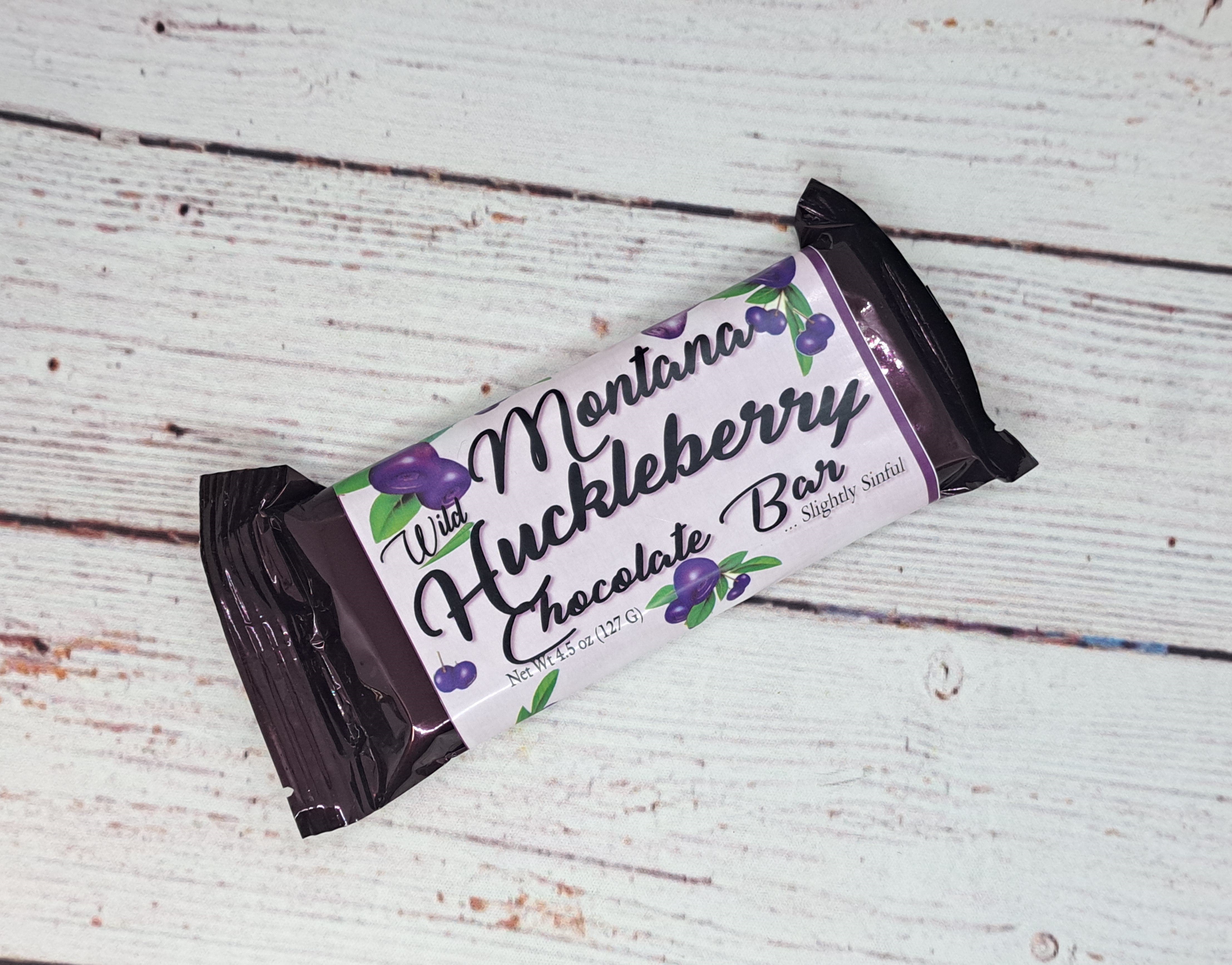 Sale! Montana Huckleberry Chocolate Bar