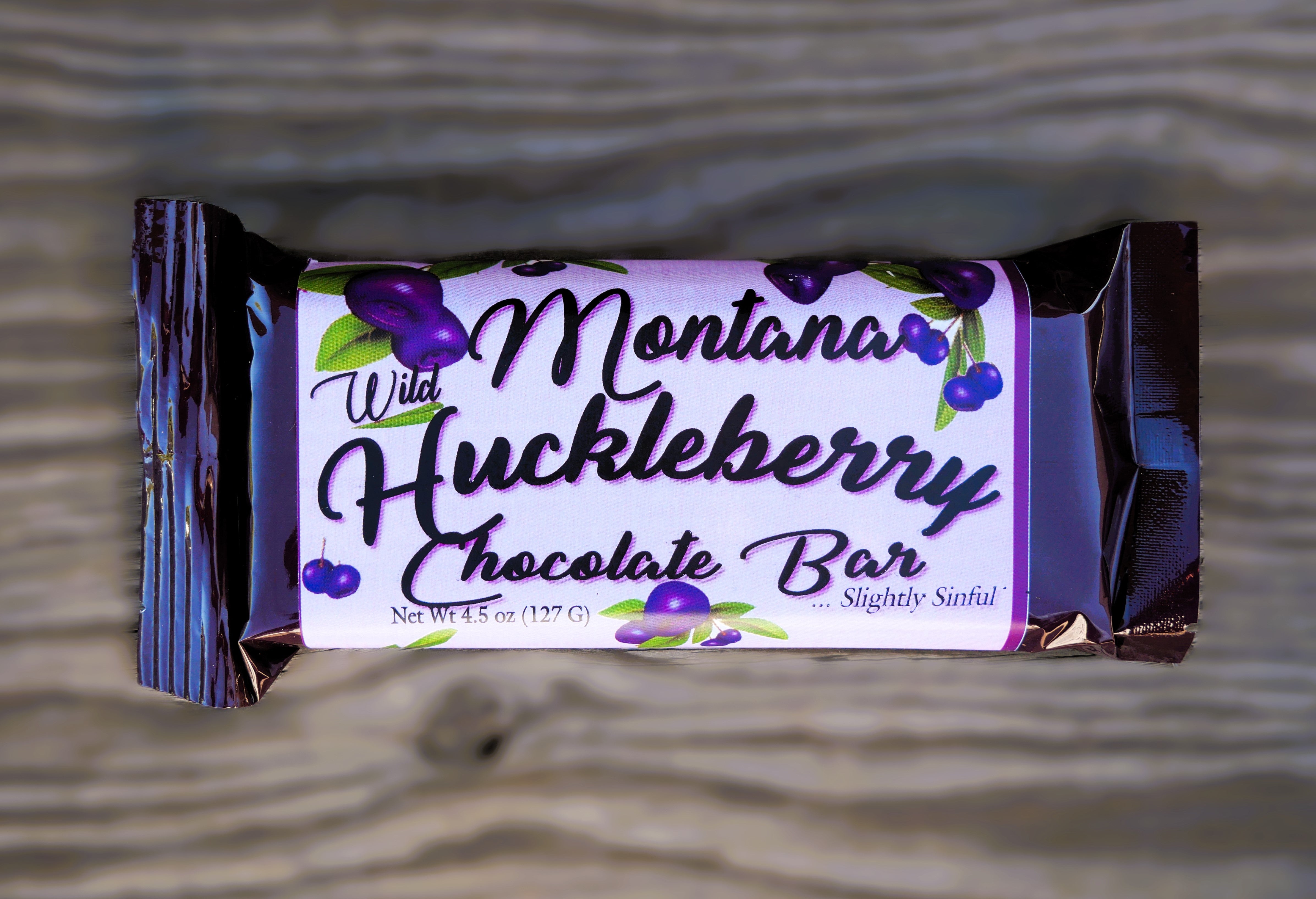 Montana Huckleberry Chocolate Bar