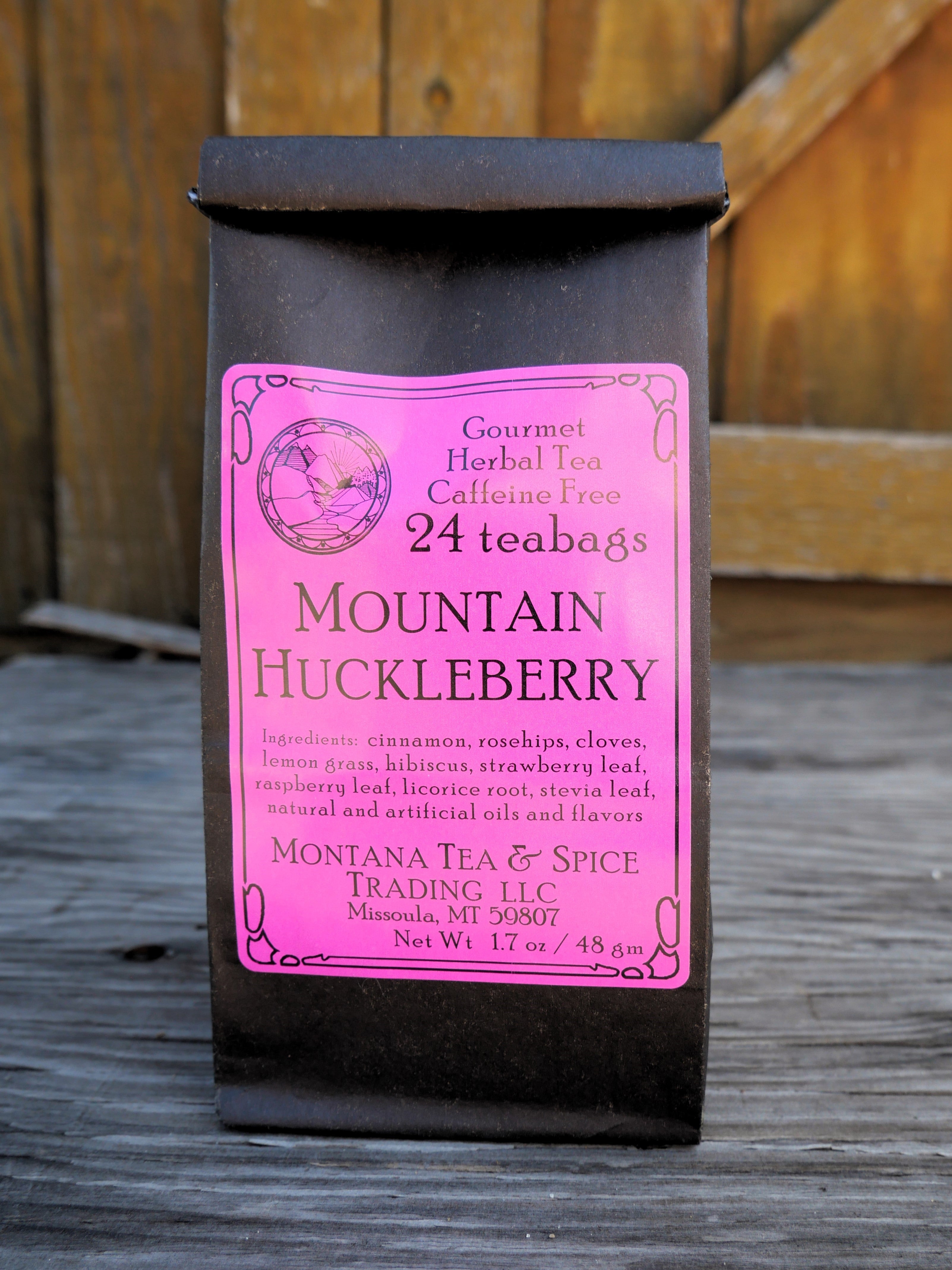 Mountain Huckleberry Tea from Montana Tea and Spice