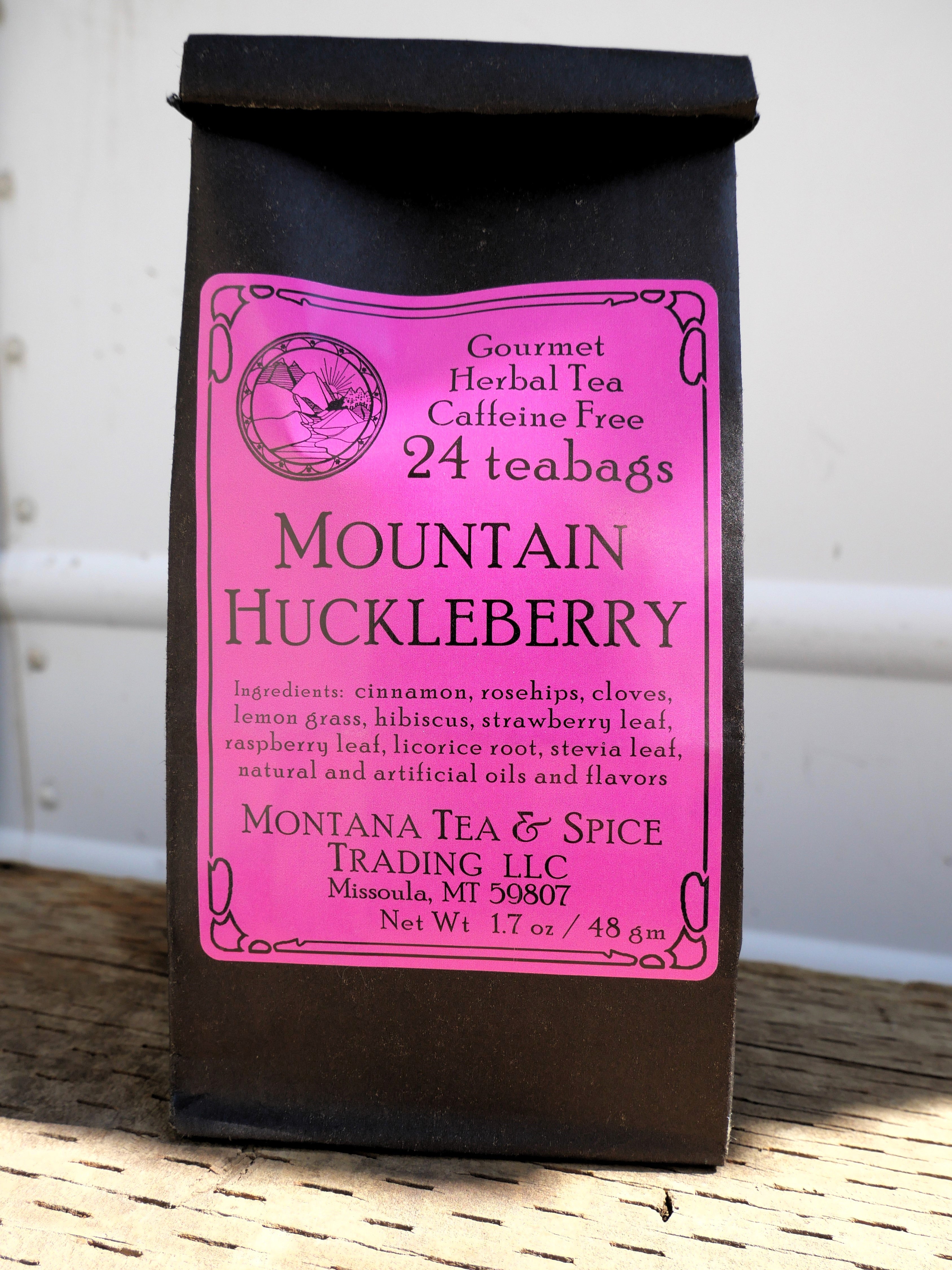 Mountain Huckleberry Tea from Montana Tea and Spice