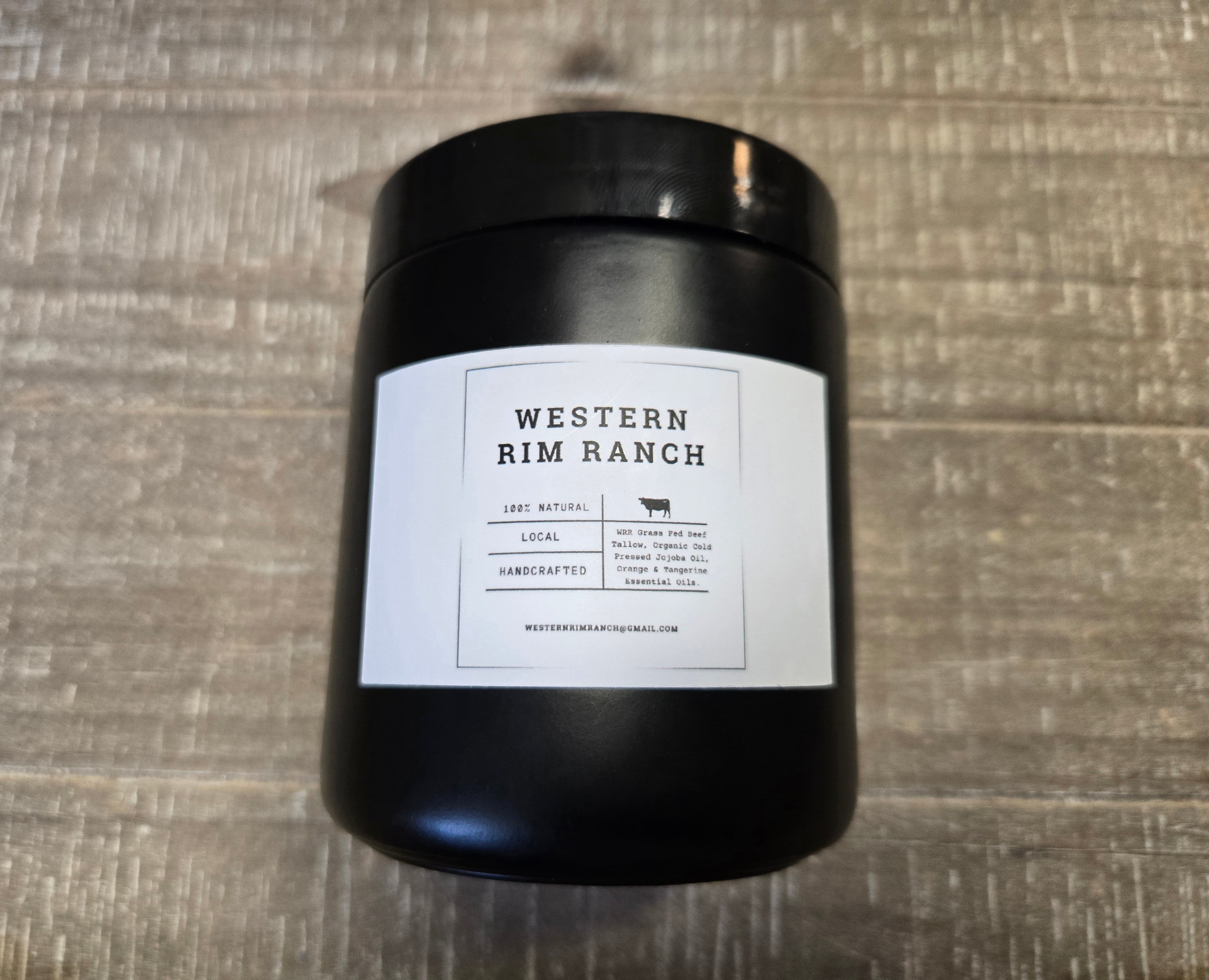 8oz Orange and Tangerine Whipped Tallow Body Butter