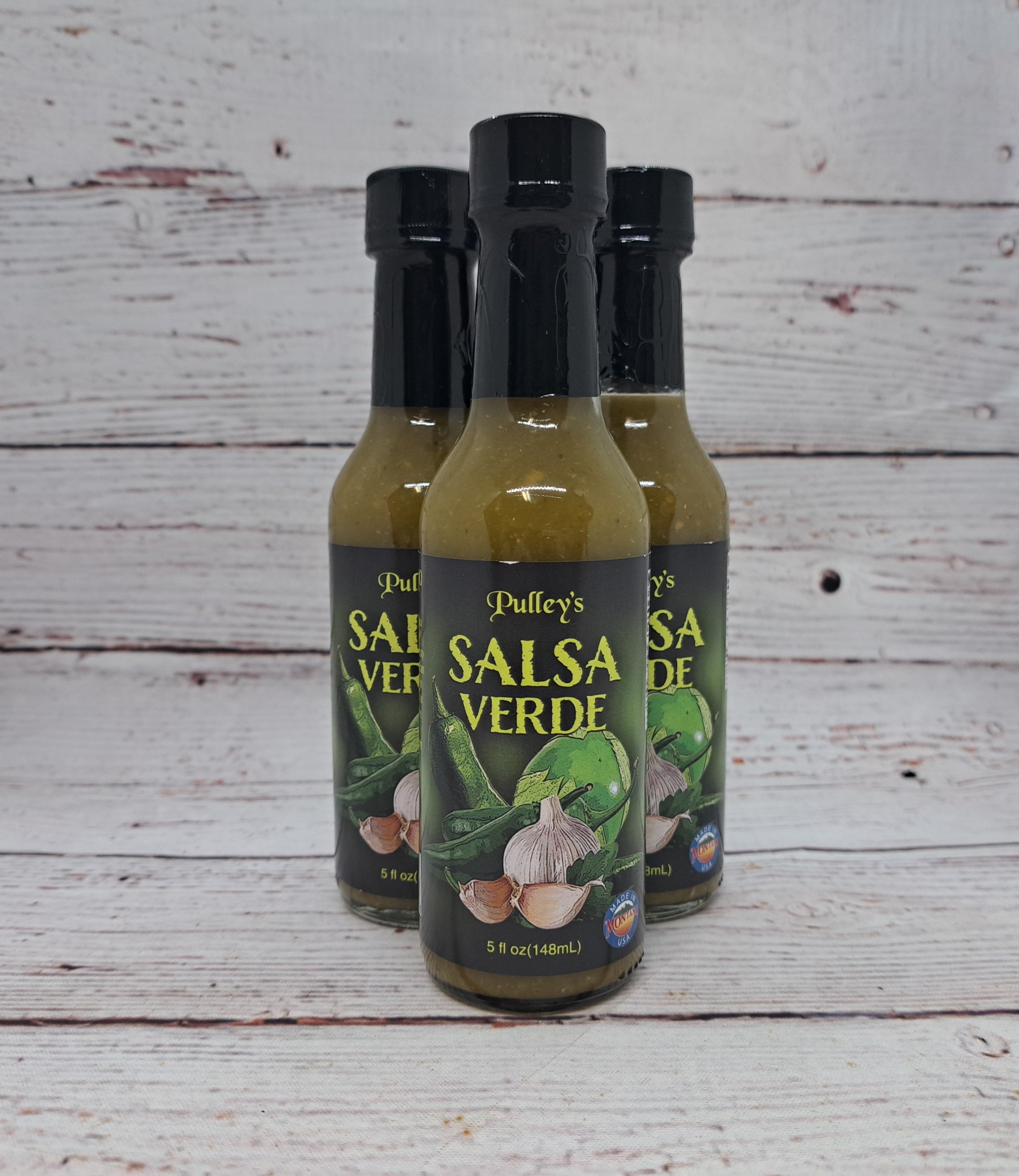 Pulley's Salsa Verde Style Hot Sauce