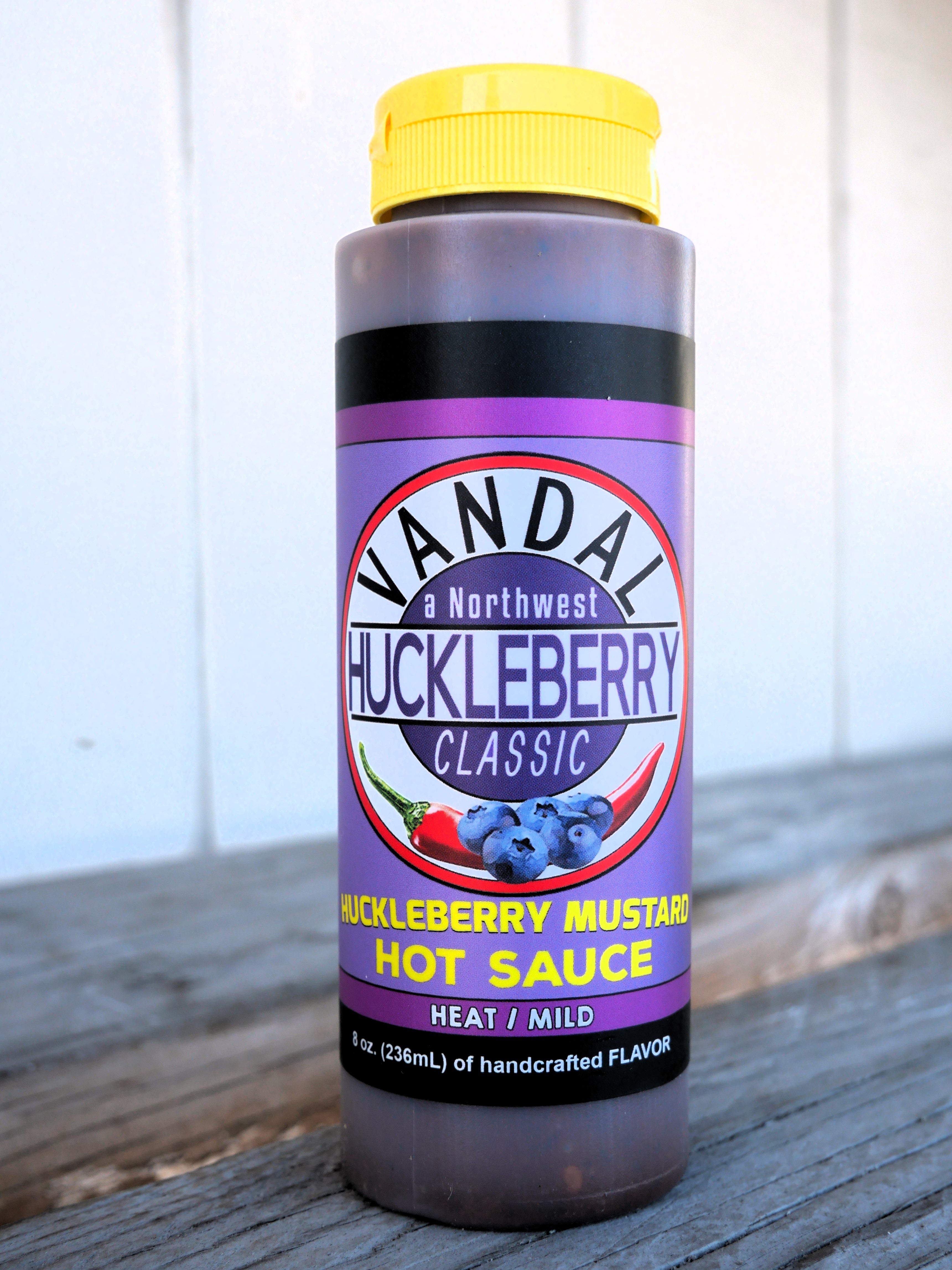 Vandal Huckleberry Mustard Hot Sauce
