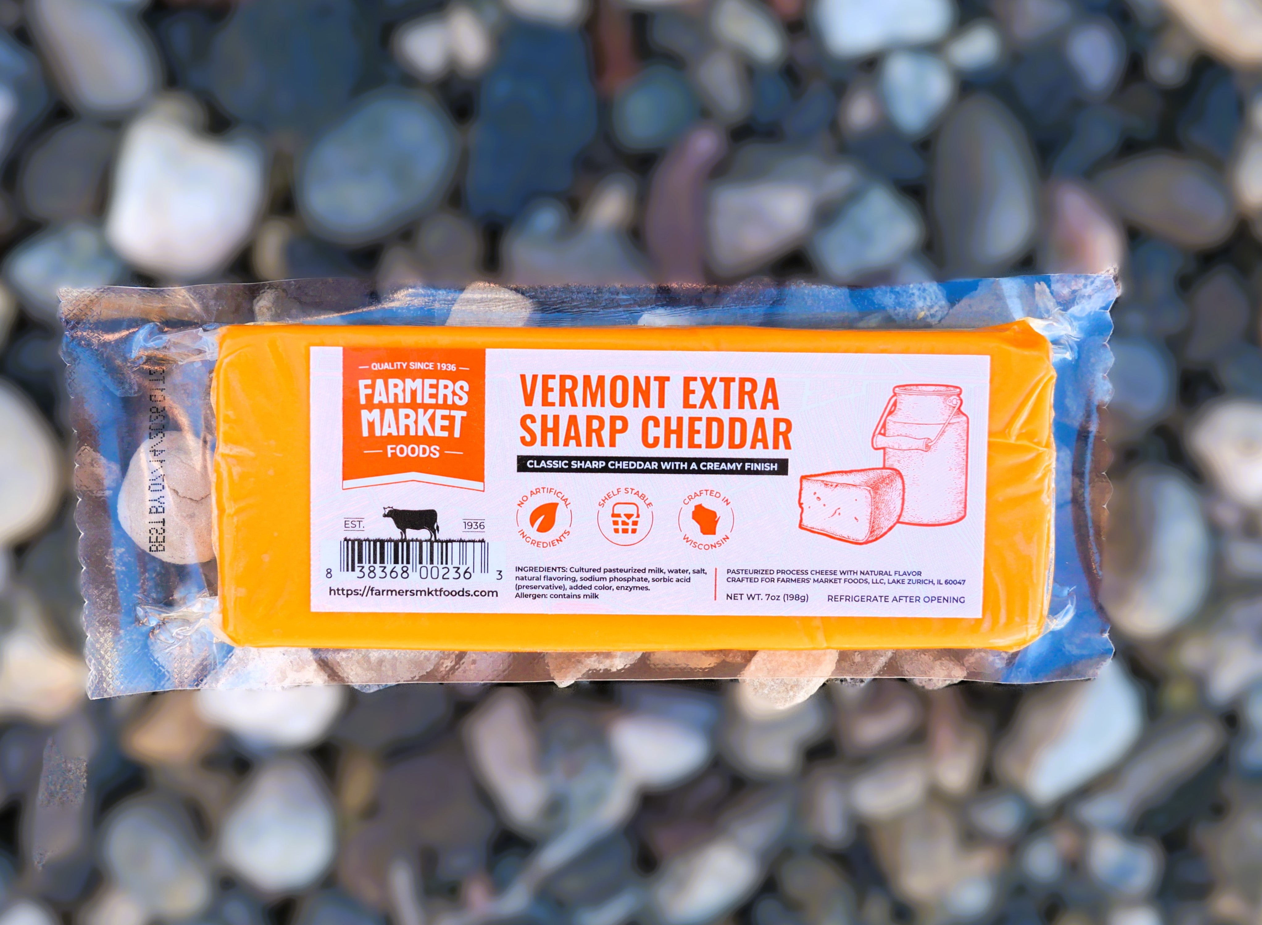 Vermont Extra Sharp Cheddar Cheese Shelf-Stable