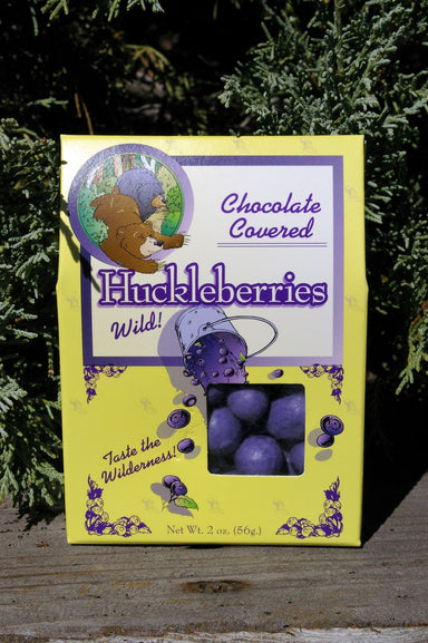 Chalet Market Chocolate Covered Huckleberries. 2oz Huckleberry Haven Made in Montana