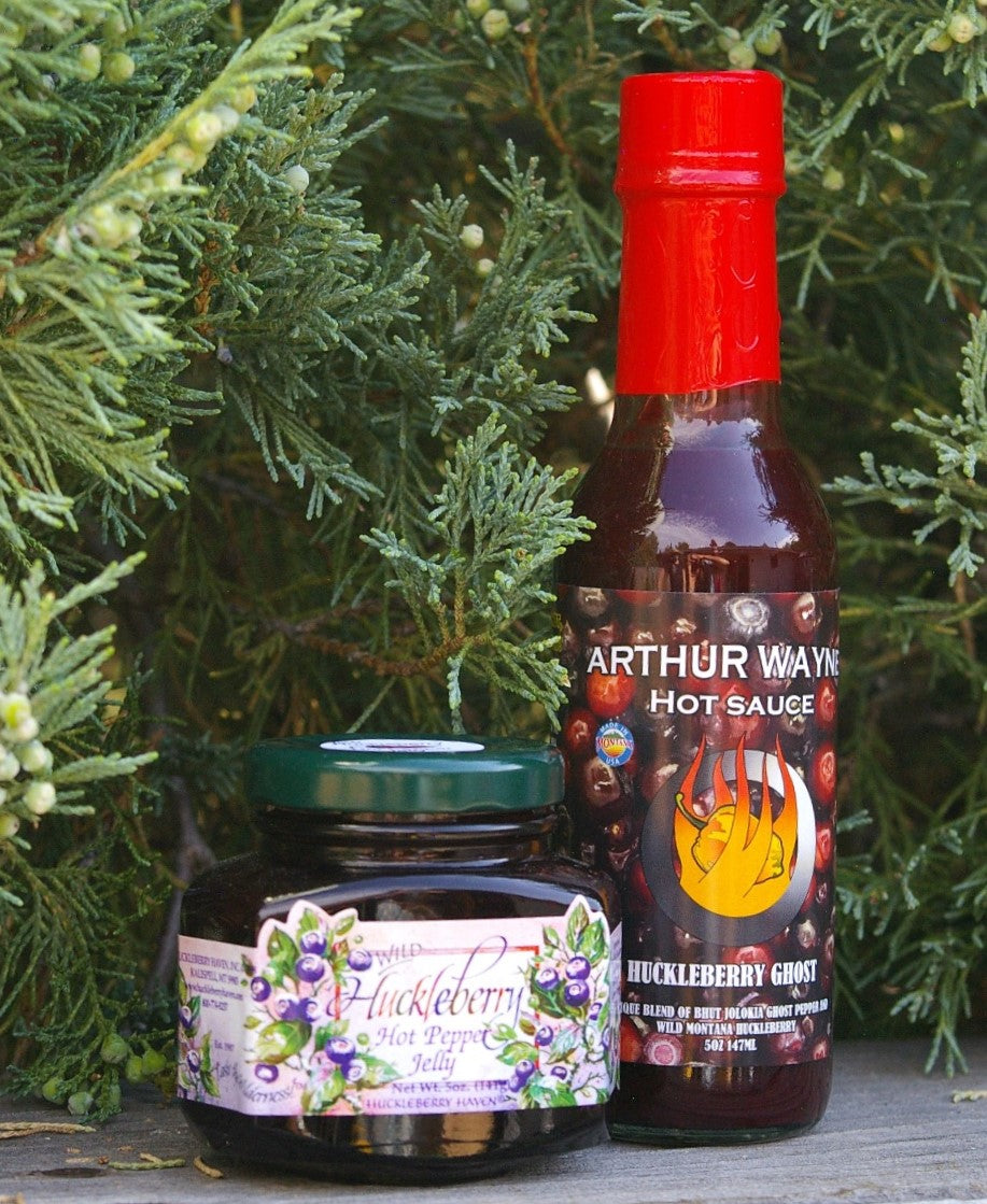 Huckleberry Hot Pepper Jam and Sauce Gift Set