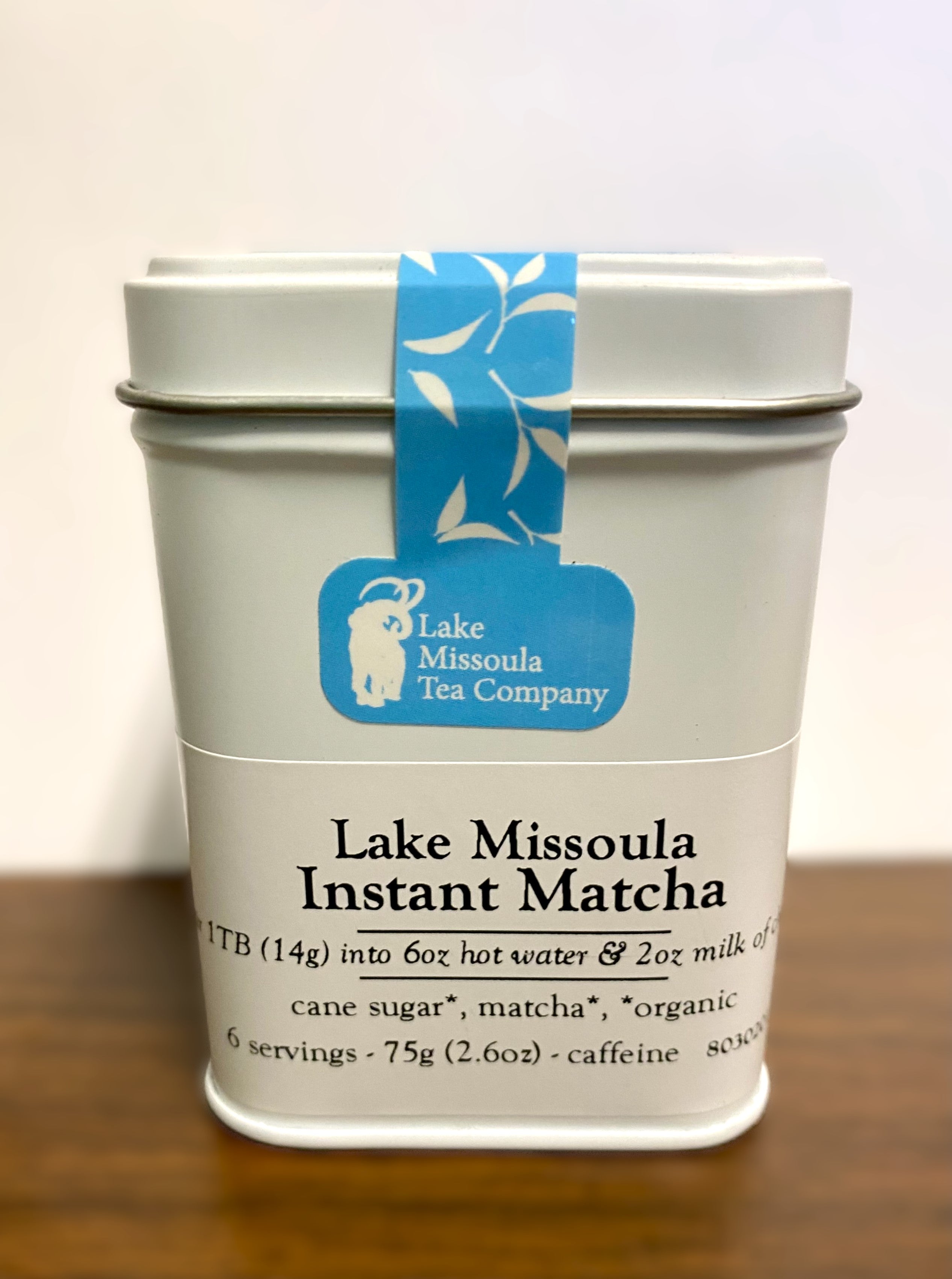 Lake Missoula Tea Company:  Organic Instant Matcha