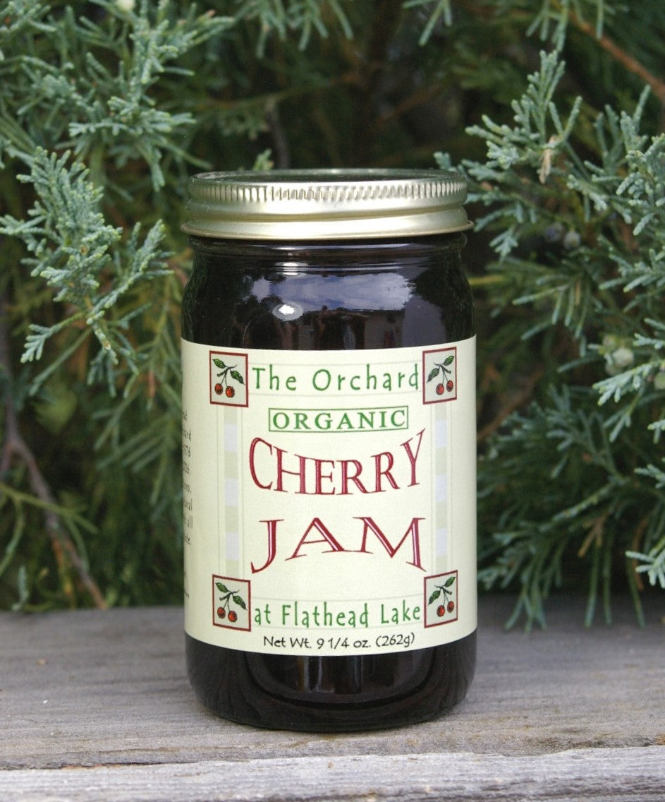 Organic Cherry Jam from The Orchard at Flathead Lake