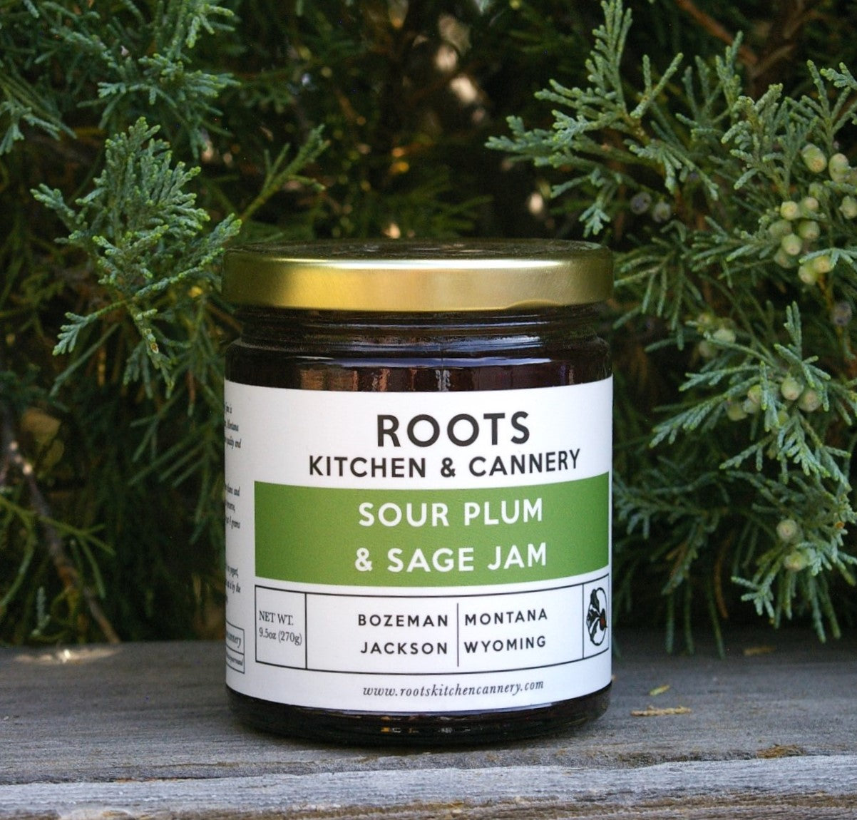 Roots Kitchen & Cannery Sour Plum & Sage Jam