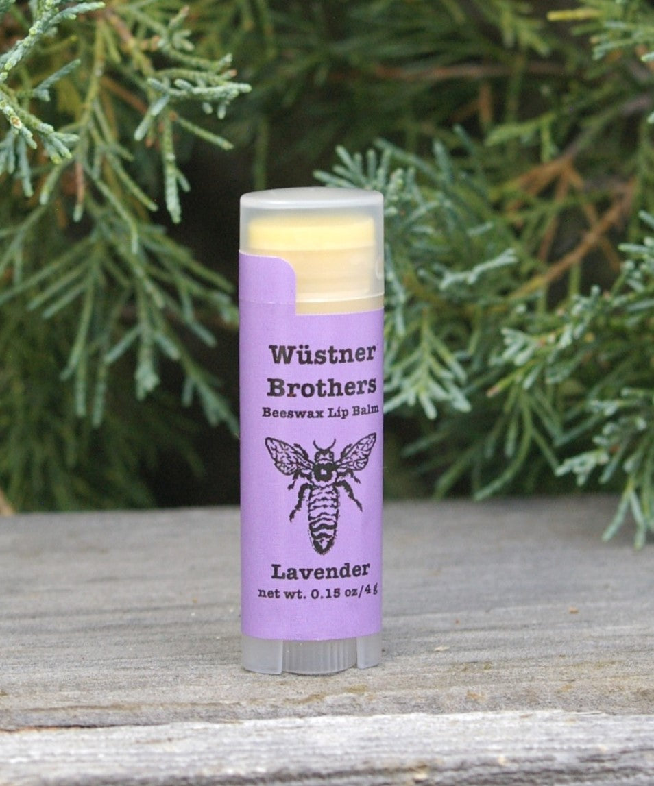 Wustner Brothers Lavender Beeswax Lip Balm