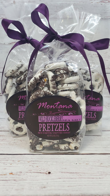 Montana Sea Salt Pretzels are a delicious sweet and salty snack.