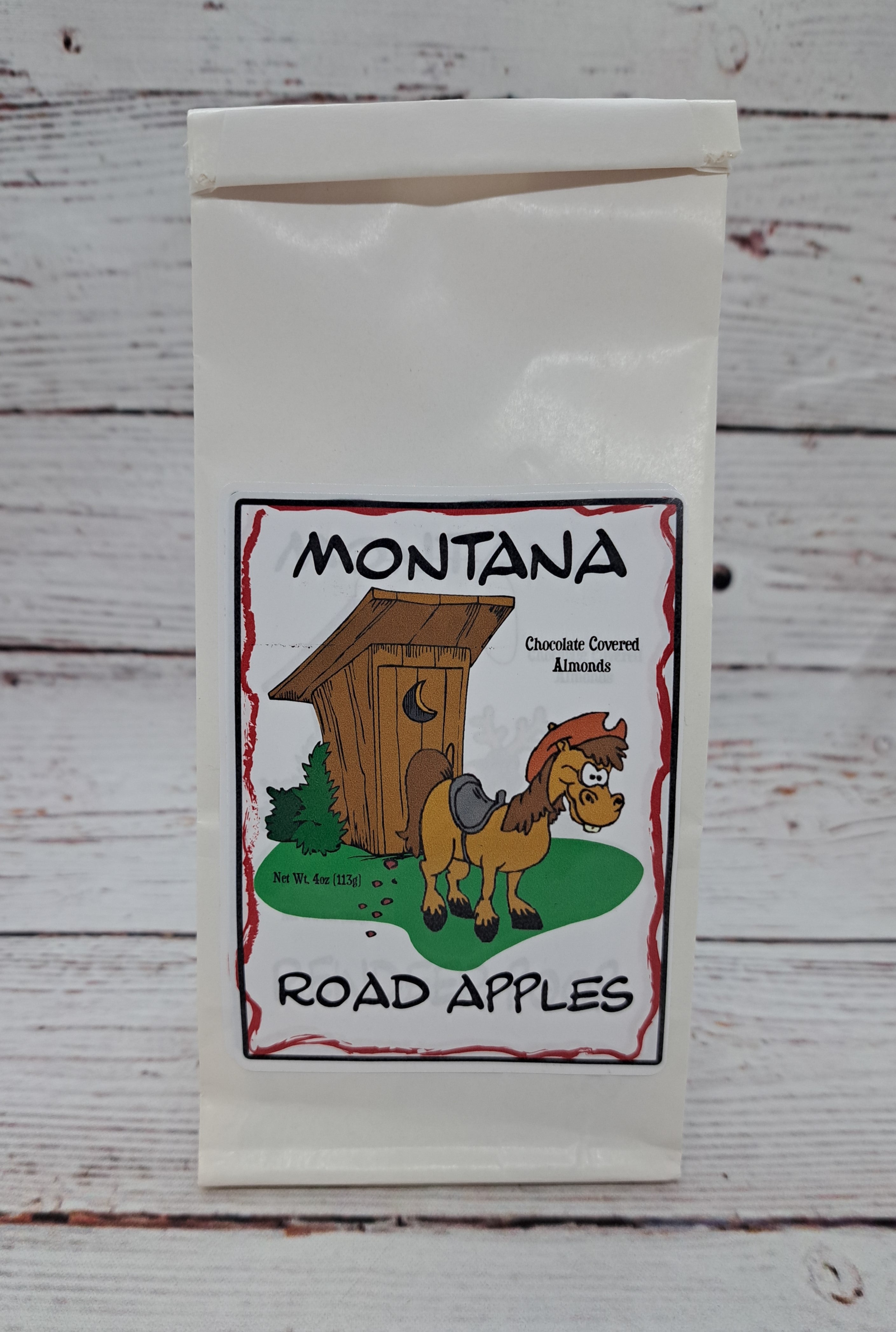Montana Road Apples Chocolate Covered Almonds