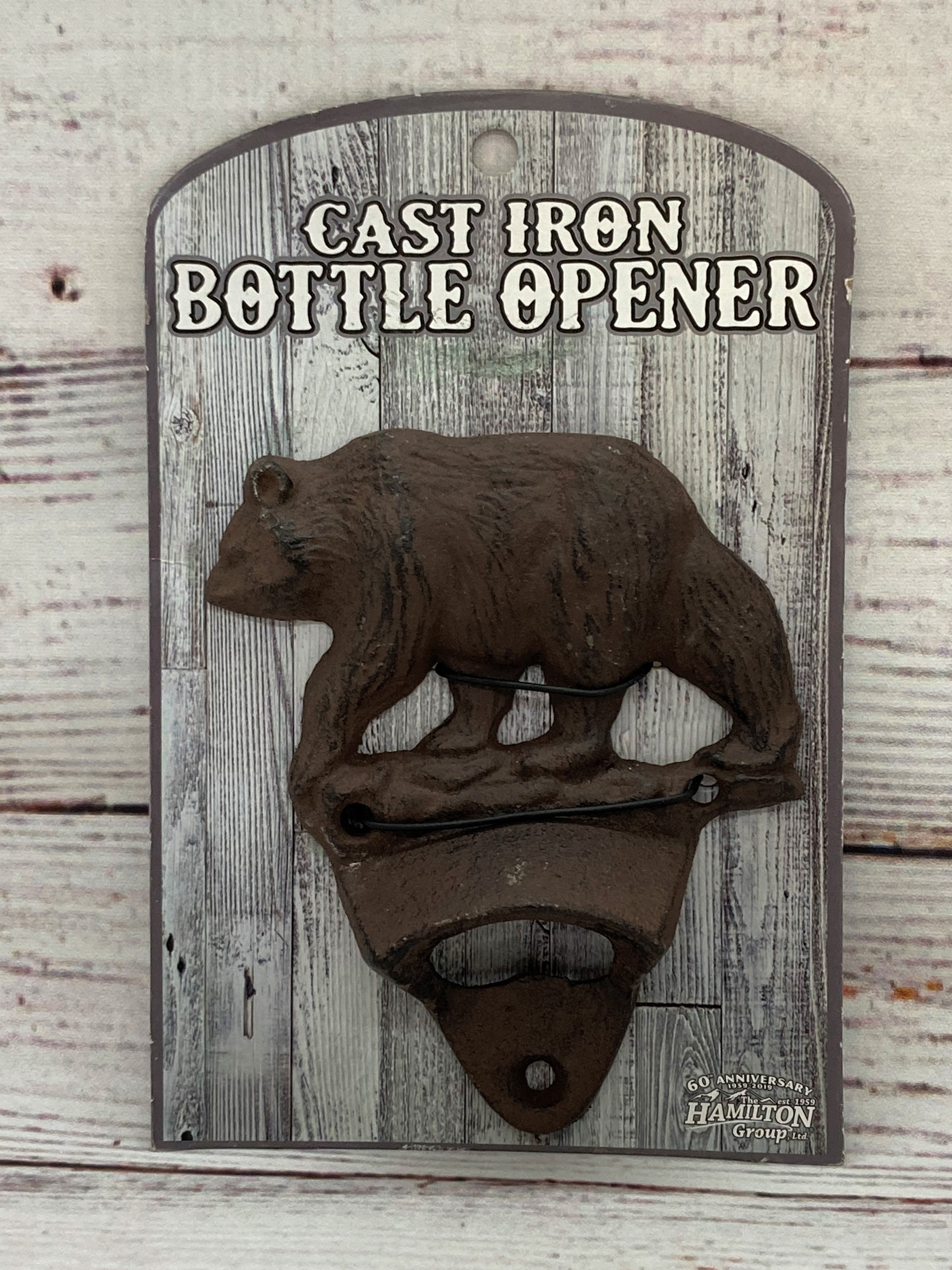 Bear Cast Iron Bottle Opener