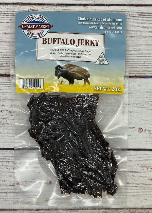 Montana-Made Bison Jerky (Buffalo Jerky)