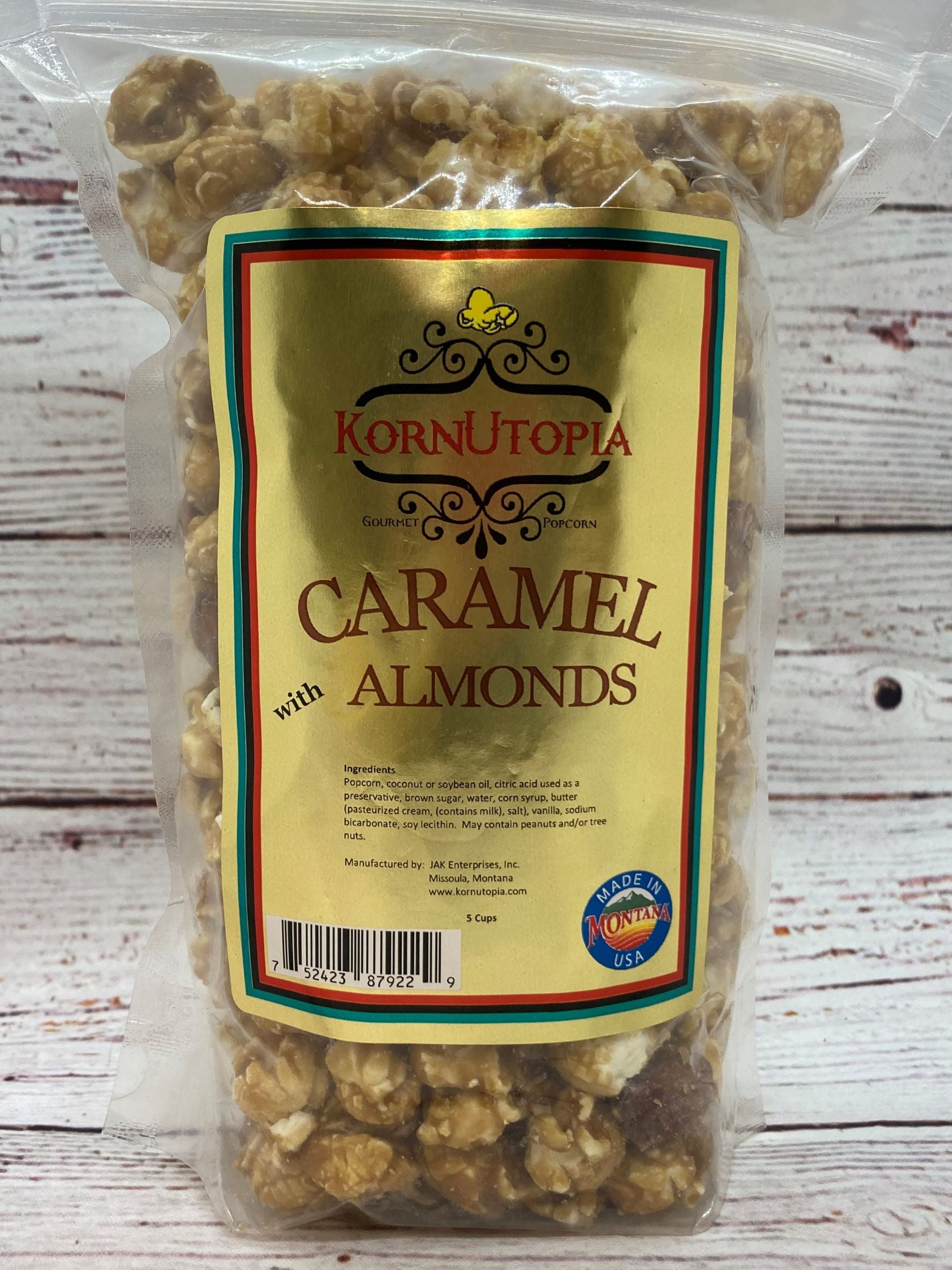 KornUtopia Caramel Gourmet Popcorn