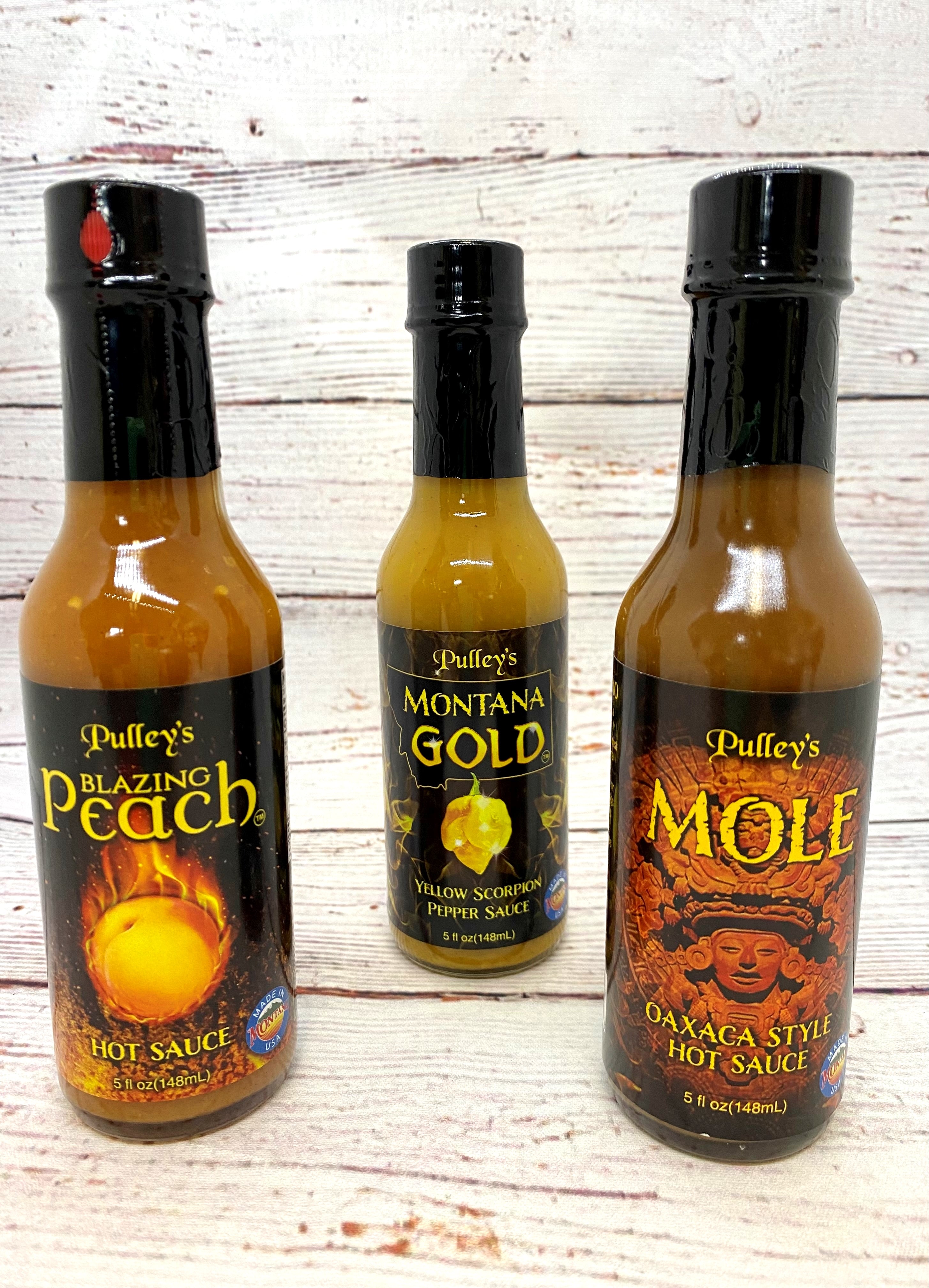 Pulley's Hot Sauce Trio Gift Set
