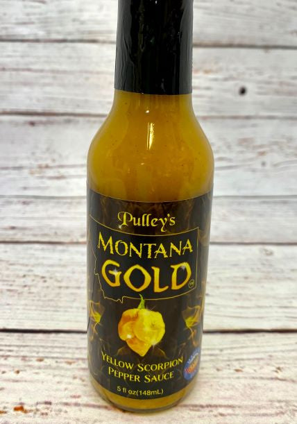 Montana Gold Yellow Scorpion Pepper Sauce