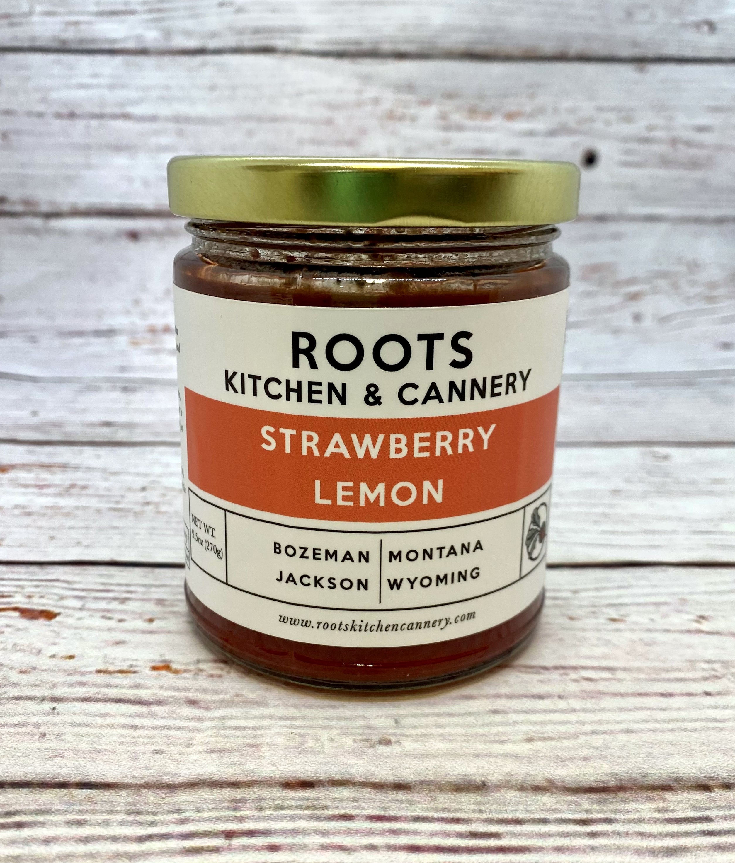 Roots Kitchen Strawberry Lemon Jam