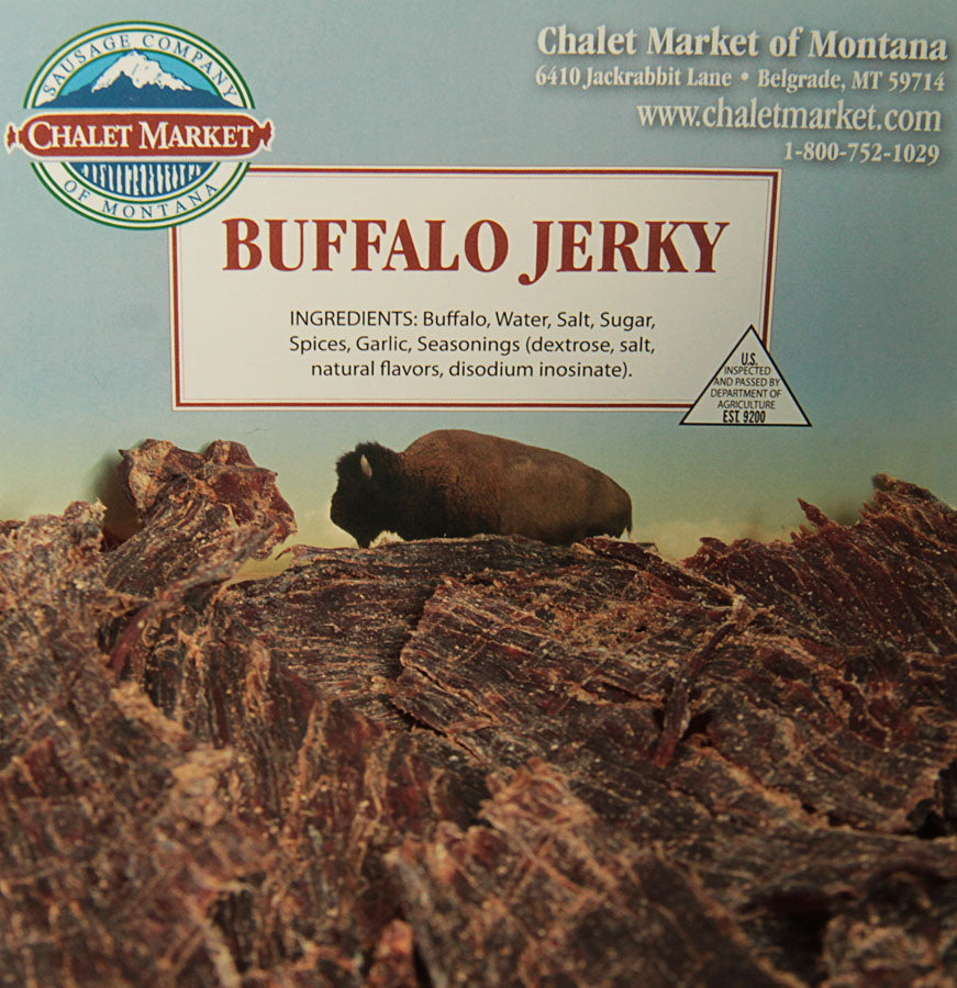 Chalet Market of Montana Buffalo Jerky