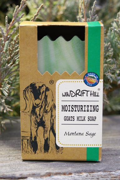 Windrift Hill Goat's Milk Soap.  Montana Sage.  Made in Montana.