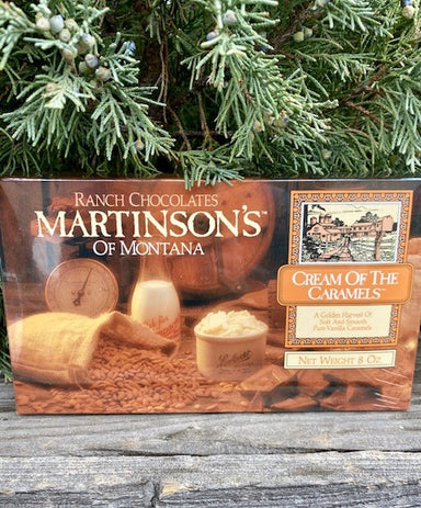 Martinsons of Montana Cream of the Caramels, 8 oz.  Made in Montana.