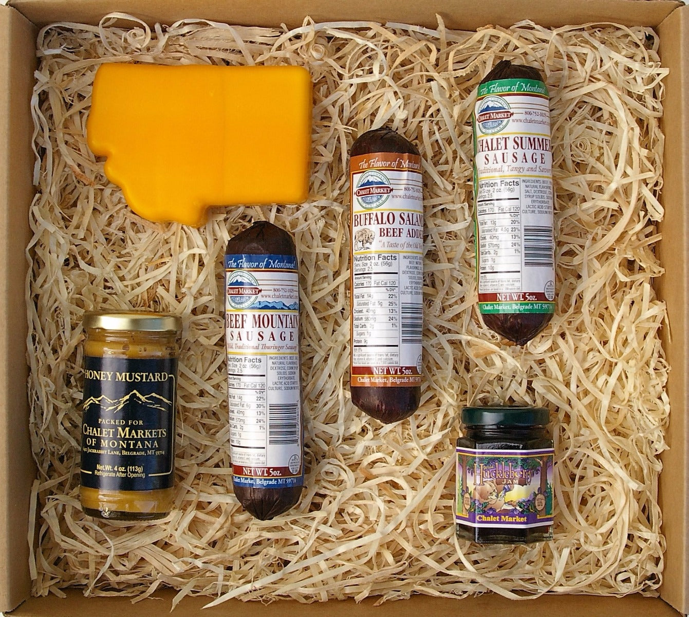 Naturally Montana - Chalet Market Gift Box.  Made in Montana.